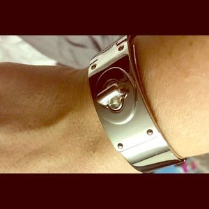 Coach Bracelet- used - Heavy weight - turn lock